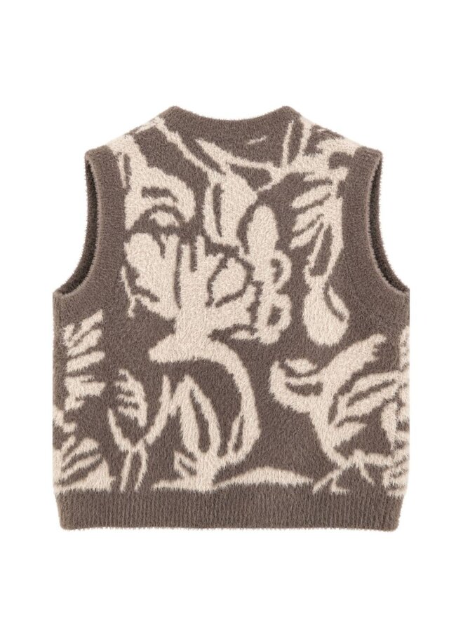 Frank Walder Vest Taupe 208860