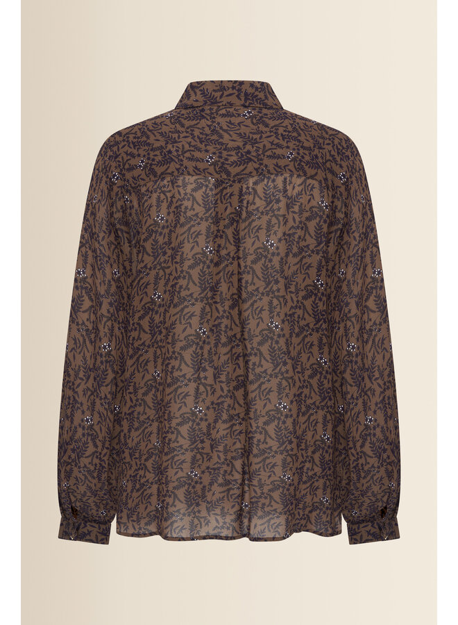 Expresso Blouse Bruin EX14-261150