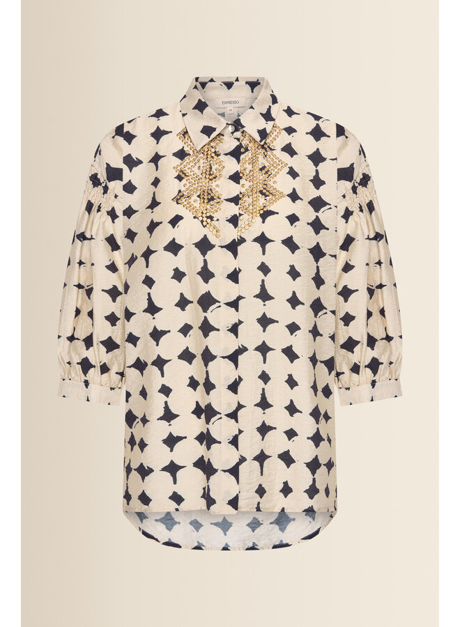 Expresso Blouse Beige EX14-261542