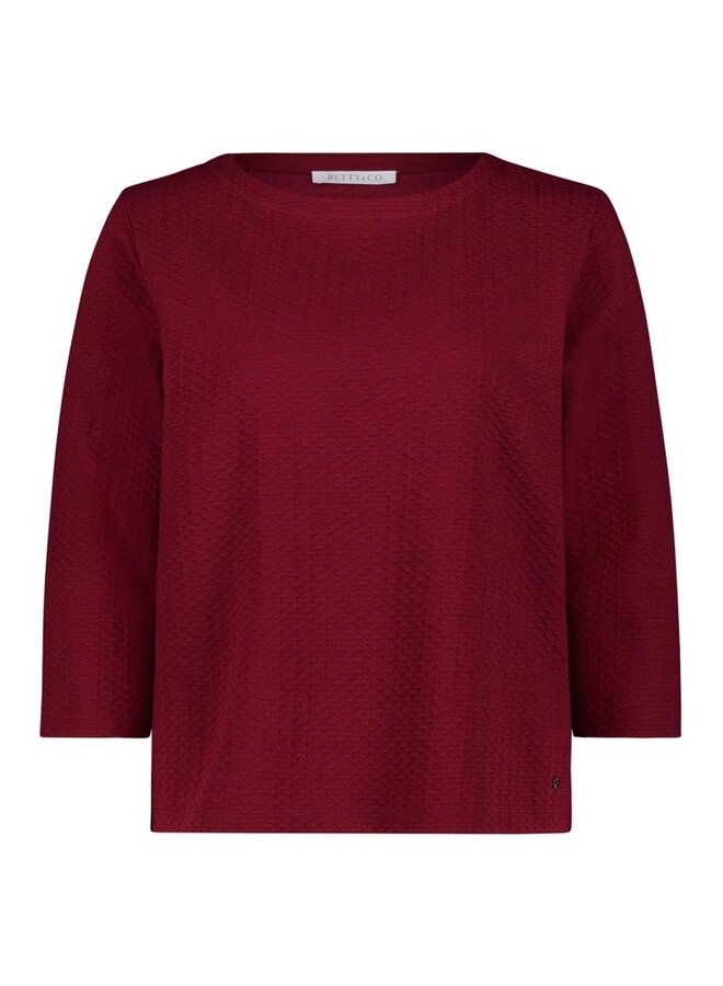 Betty & Co Shirt Bourgogne 2471-3139