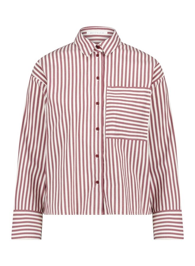 Betty & Co Blouse Bourgogne 8036-3317