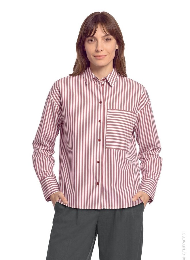 Betty & Co Blouse Bourgogne 8036-3317