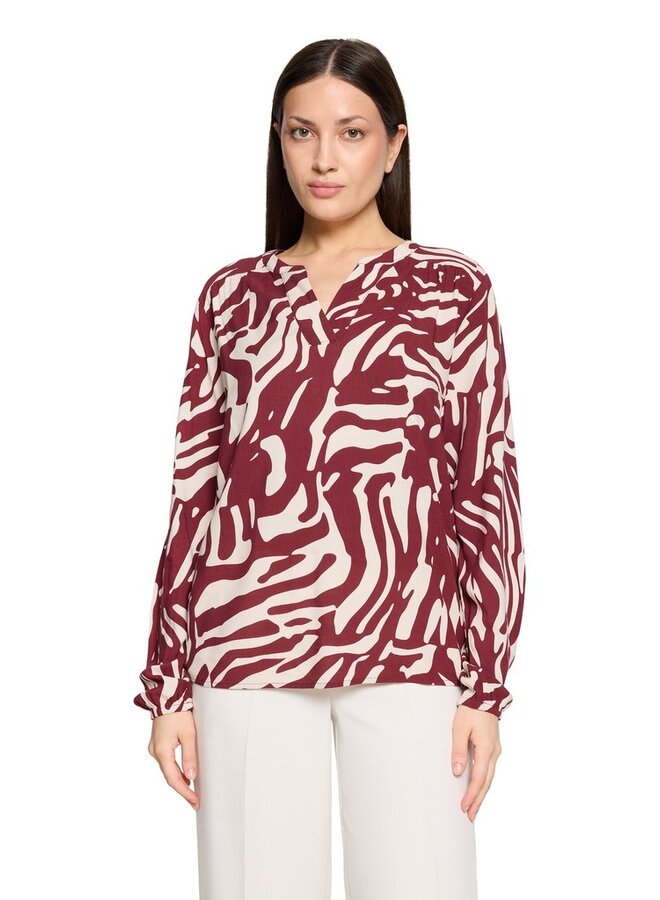 Betty & Co Blouse Bourgogne 8826-3151