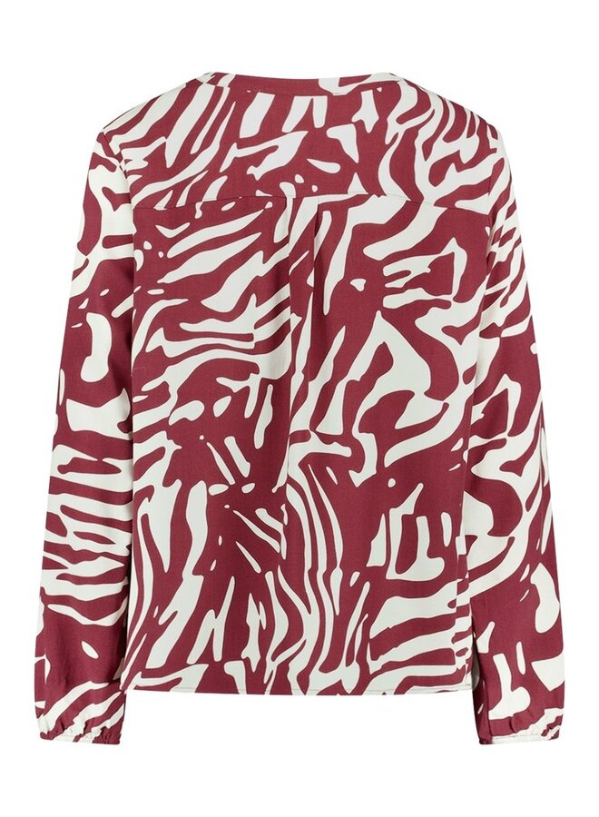 Betty & Co Blouse Bourgogne 8826-3151