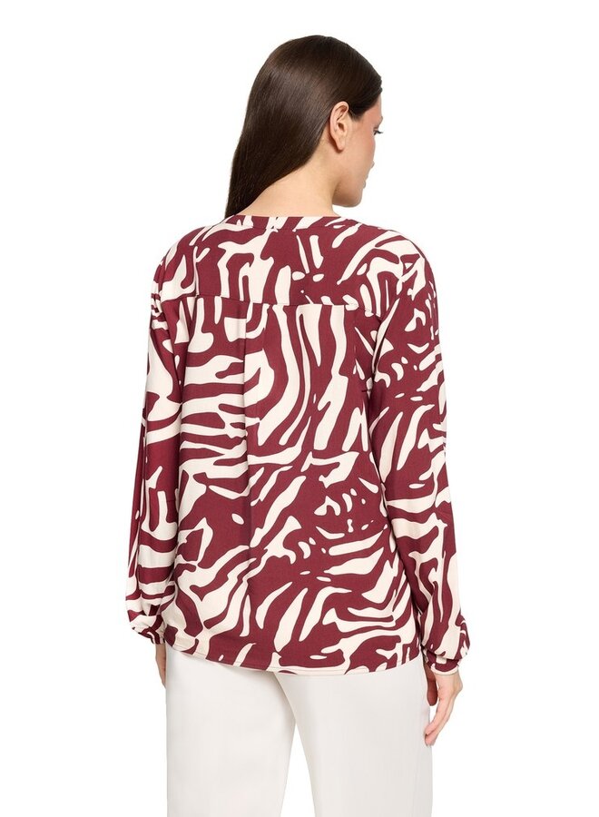 Betty & Co Blouse Bourgogne 8826-3151