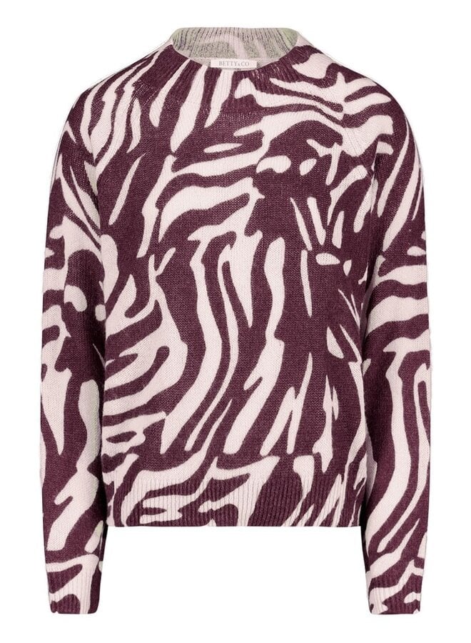 Betty & Co Pullover Bourgogne 5933-3194