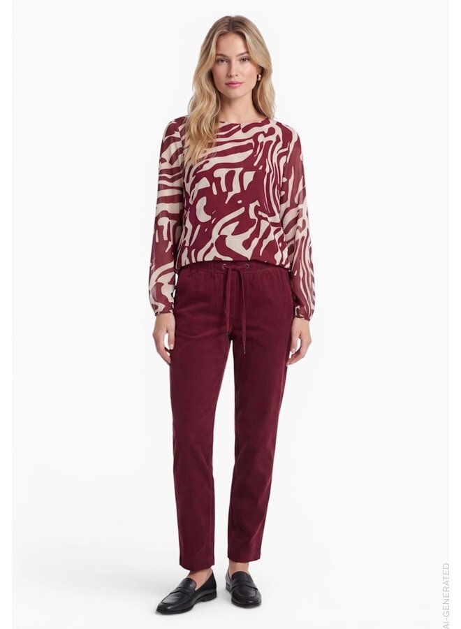 Betty & Co Blouse Bourgogne 2196-3137