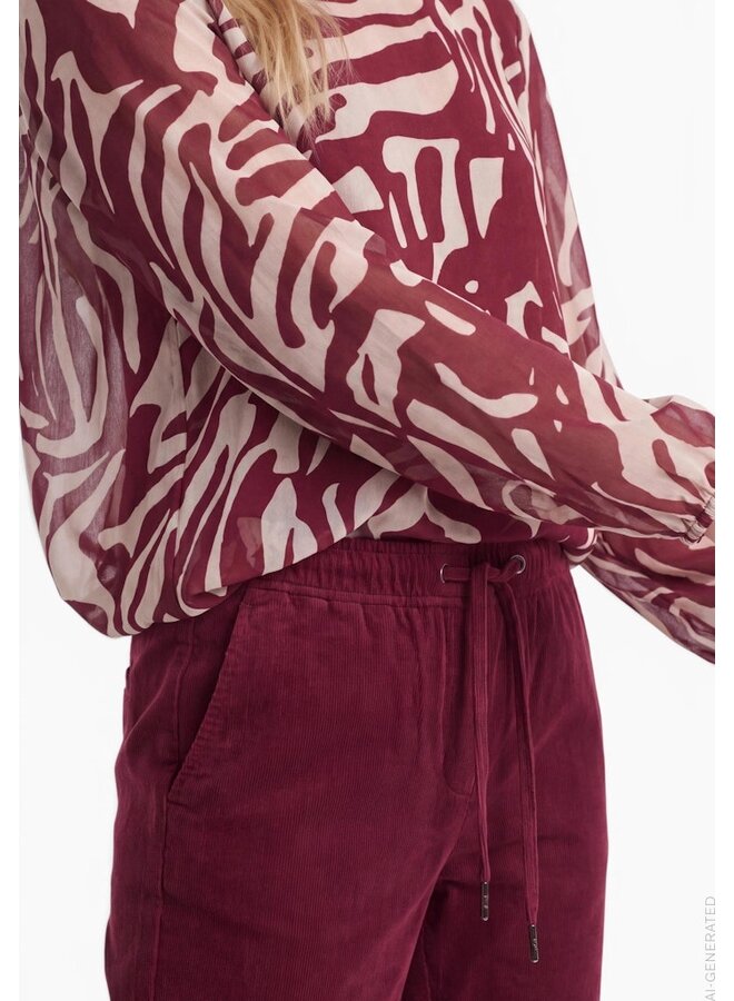 Betty & Co Blouse Bourgogne 2196-3137
