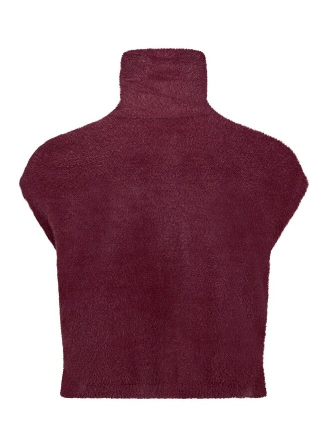 Betty & Co Fluffy Bodywarmer Bourgogne 5946-3433