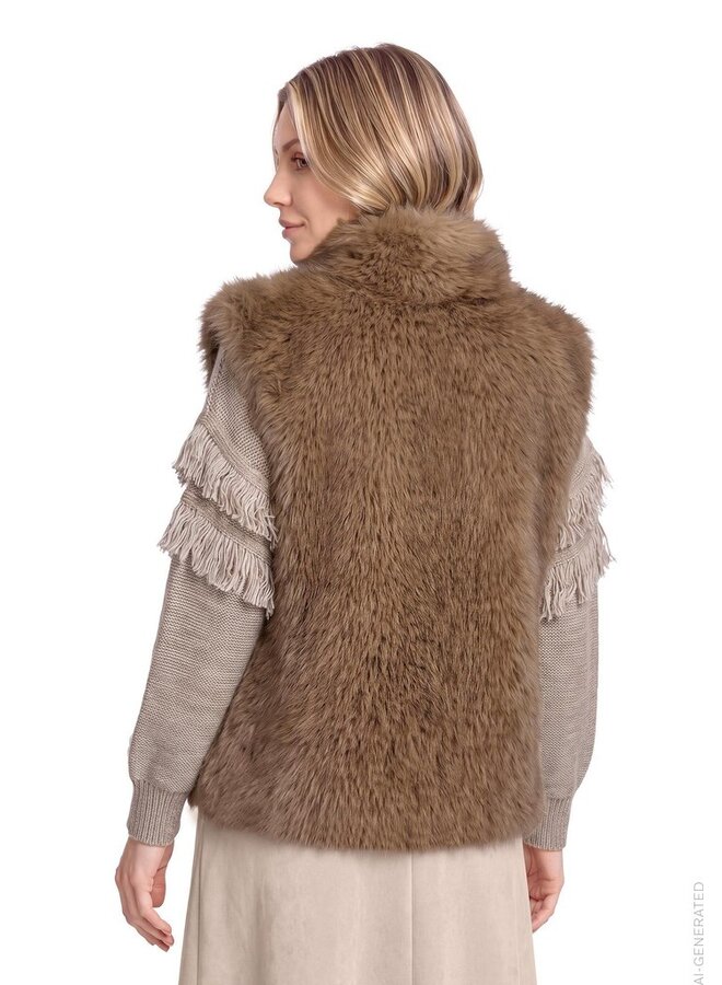Betty & Co Bodywarmer Cognac 4565-3296