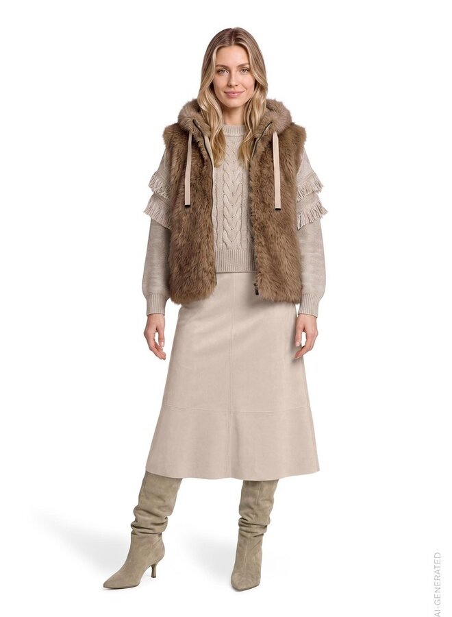 Betty & Co Bodywarmer Cognac 4565-3296