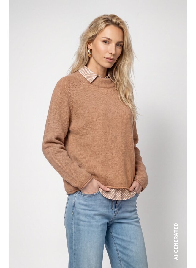 Monari Pullover Camel 809958