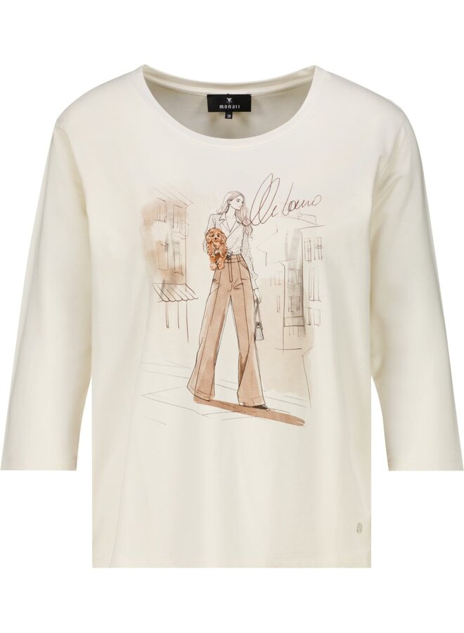Monari Shirt Beige 810047