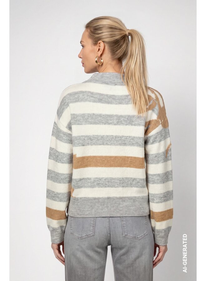 Monari Pullover Grijs 809933