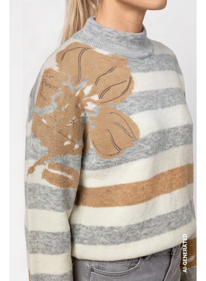 Monari Pullover Grijs 809933