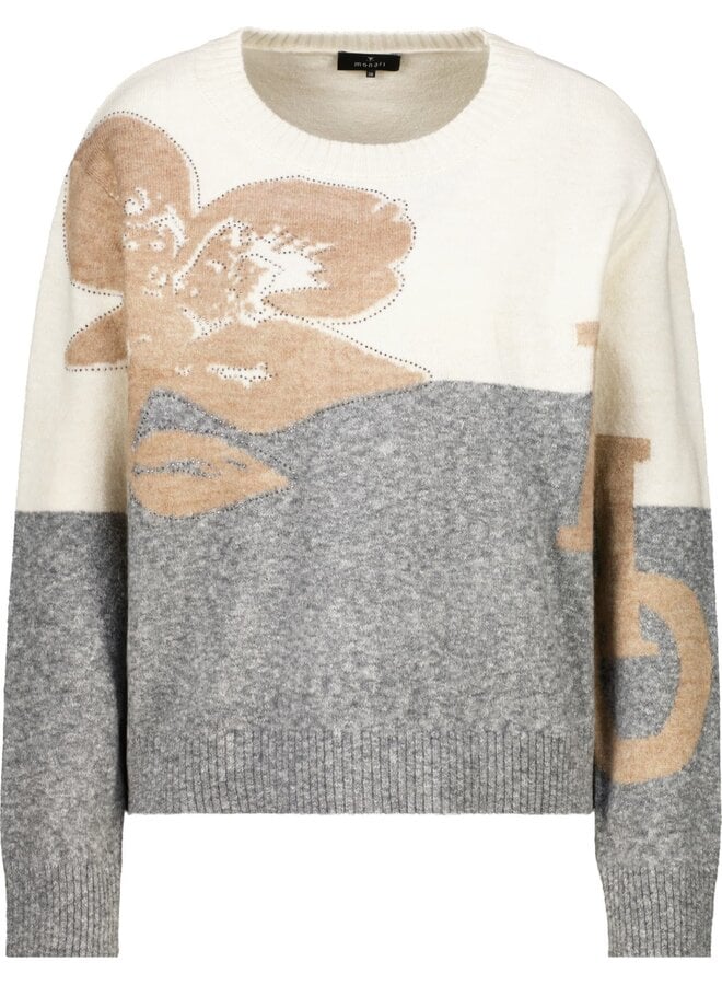 Monari Pullover Grijs 809965