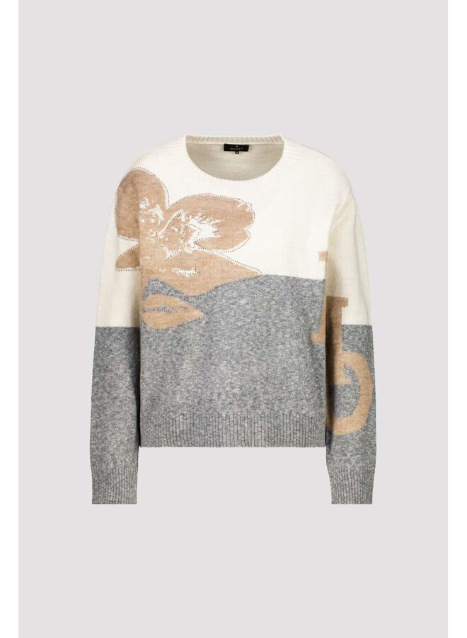 Monari Pullover Grijs 809965