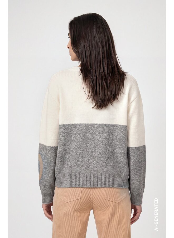 Monari Pullover Grijs 809965