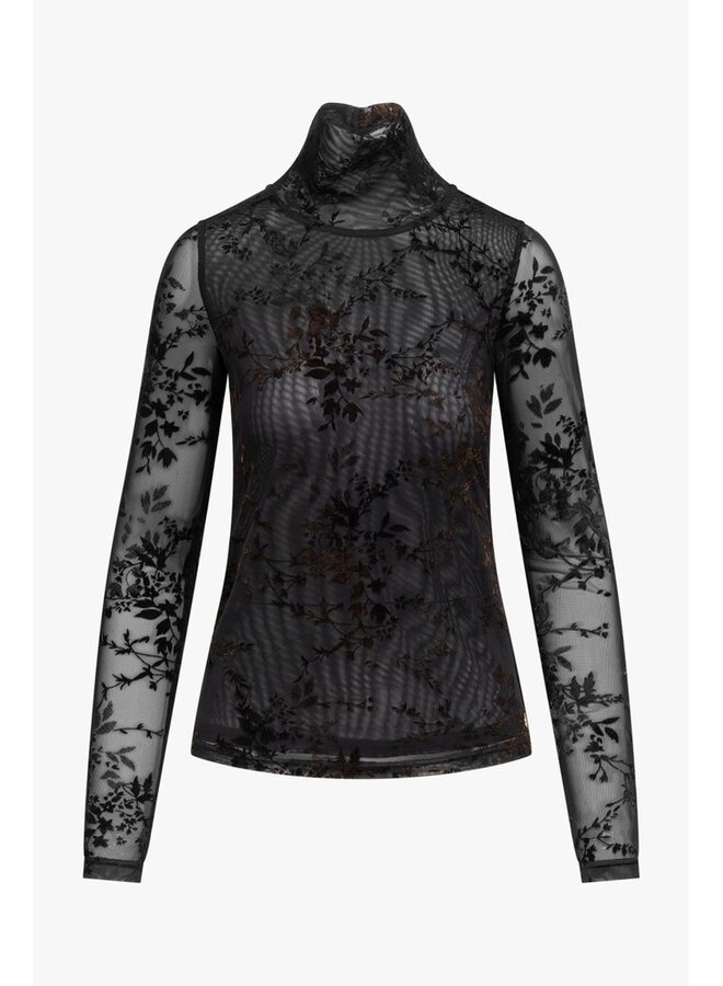 Label Dot Shirt Bruin Marie
