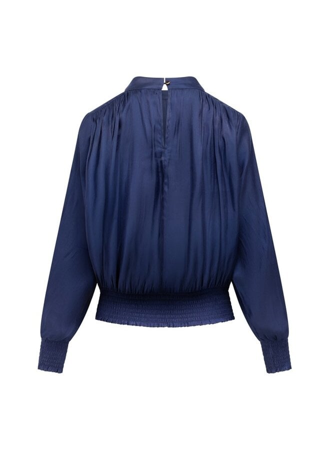 Label Dot Blouson Blauw Aderine
