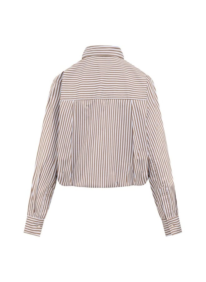 Label Dot Blouse Bruin Arlinde