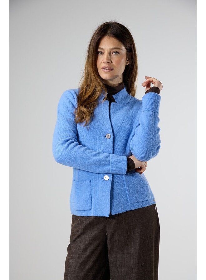 Label Dot Vest Blue Neriah