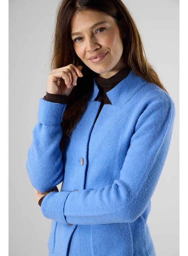 Label Dot Vest Blue Neriah