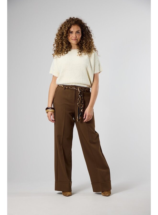 Label Dot Broek Bruin Reya