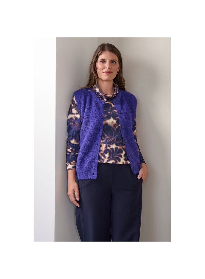 Roberto Sarto Giletvest Paars 631126