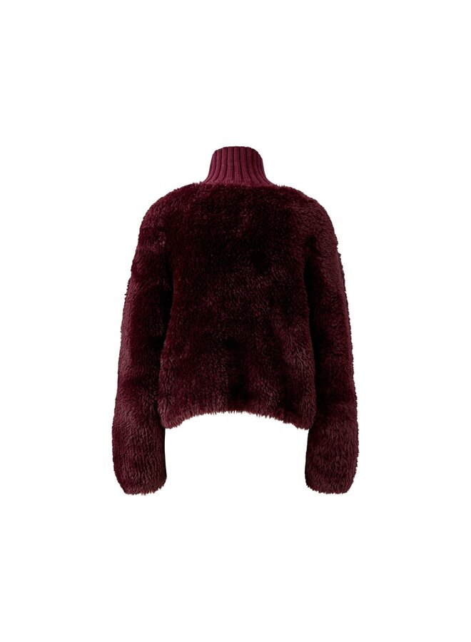 OUI! Fluffy Vest Bourgogne 99773