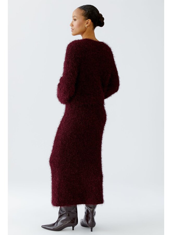 OUI! Fluffy Pullover Bourgogne 94604