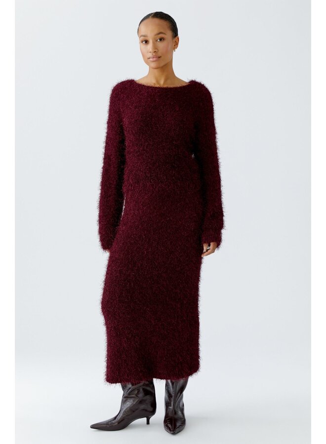 OUI! Fluffy Pullover Bourgogne 94604