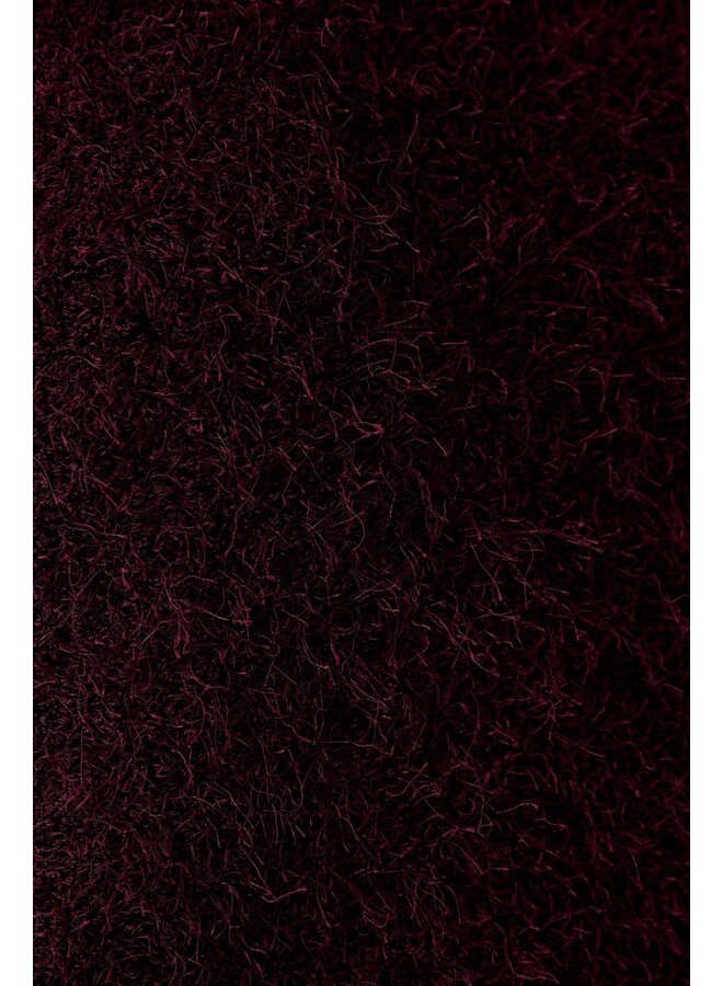 OUI! Fluffy Pullover Bourgogne 94604