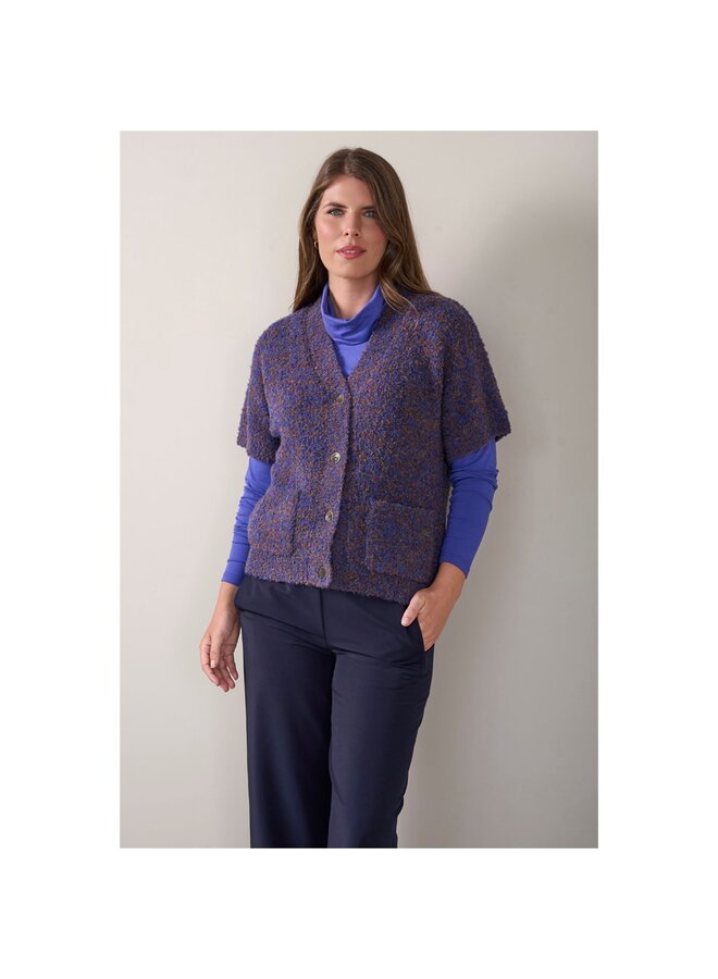 Roberto Sarto Vest Paars 631129