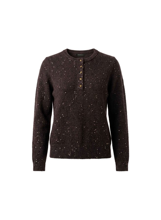 Roberto Sarto Pullover Bruin 631119