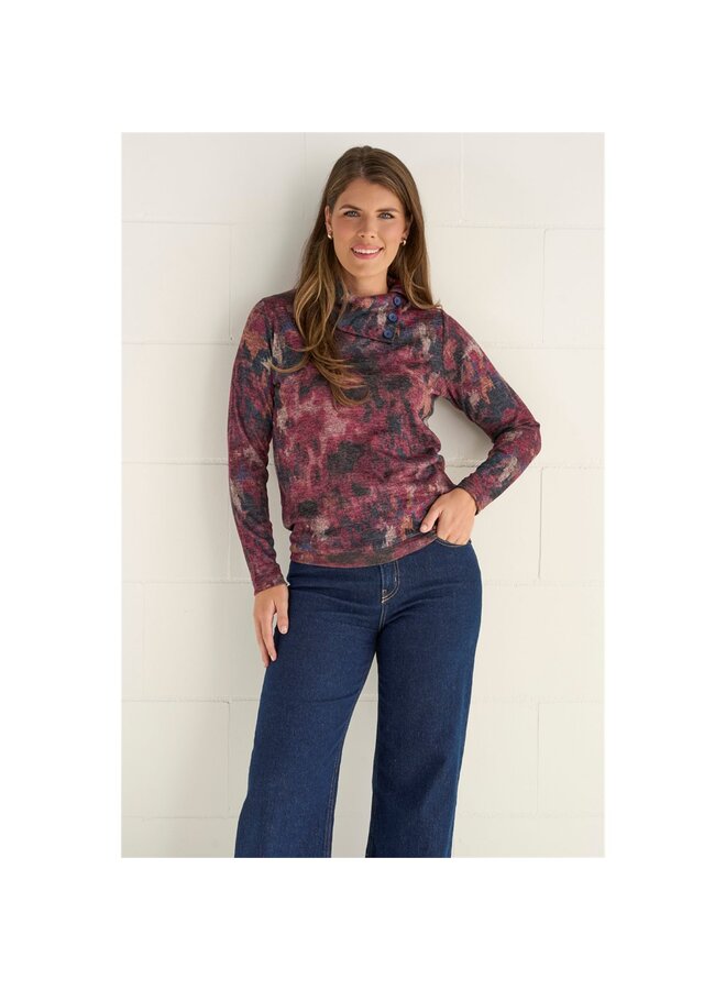Roberto Sarto Pullover Bourgogne 631183