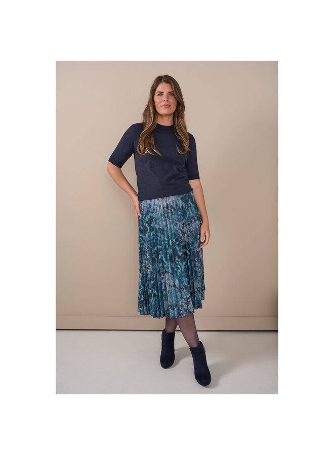 Roberto Sarto Plisse Rok Mintgroen 631281