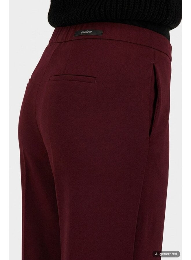Atelier Gardeur Broek Bordeaux Franca800-601371