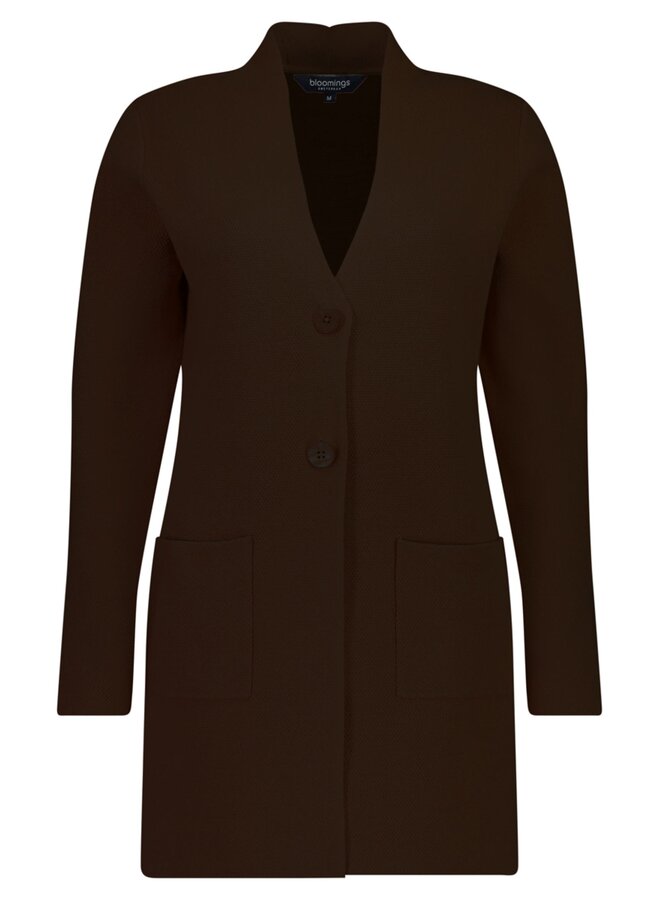 Bloomings Amsterdam Lang Vest Bruin SLK20-9044