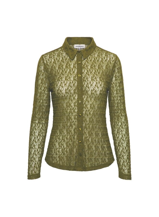 &Co Woman Blouse Groen Tina BL456