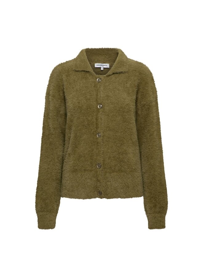 &Co Woman Vest Groen Bettine CA131
