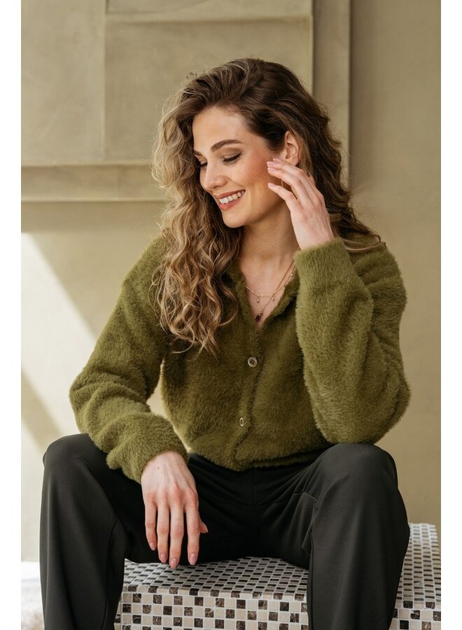 &Co Woman Broek Khakigroen Pris PA459