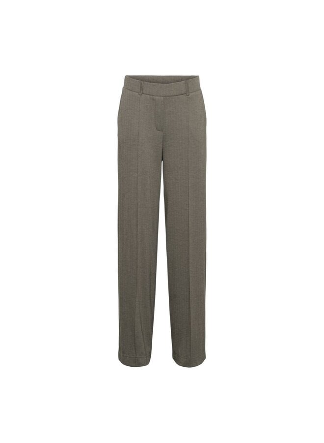 &Co Woman Broek Khaki Geniva PA470