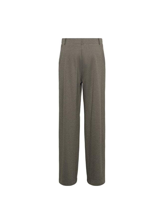&Co Woman Broek Khaki Geniva PA470