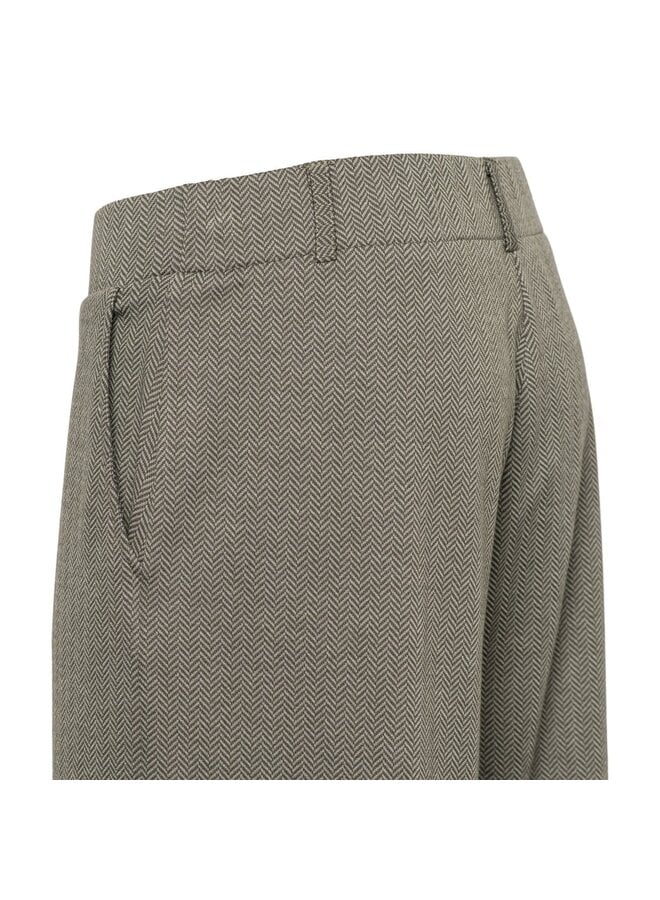 &Co Woman Broek Khaki Geniva PA470