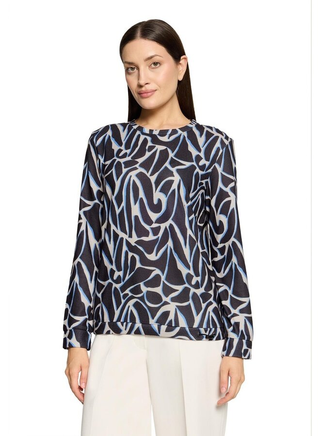 Betty & Co Sweater Antraciet 2153-3306