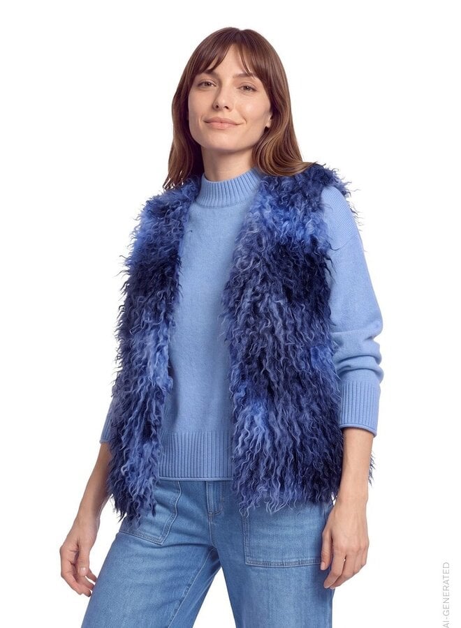 Bodywarmer Blauw Betty & Co 4564-3298