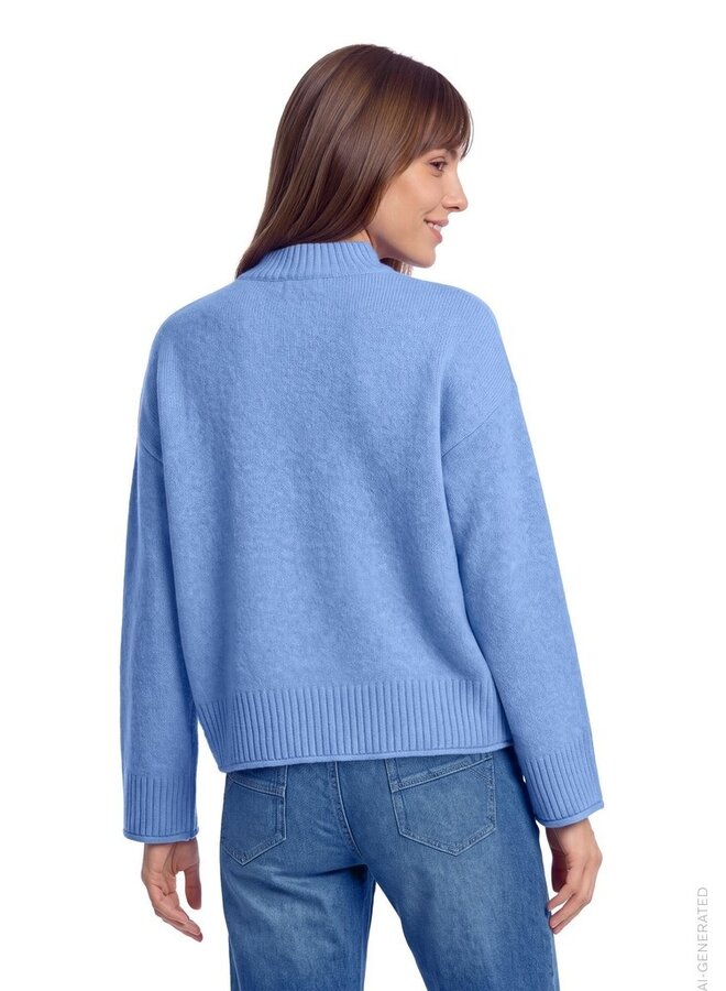Betty & Co Pullover Blauw 5973-3286