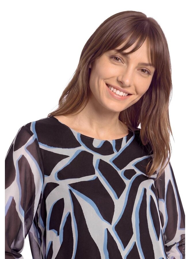 Betty & Co Blouse Antraciet 2196-3145