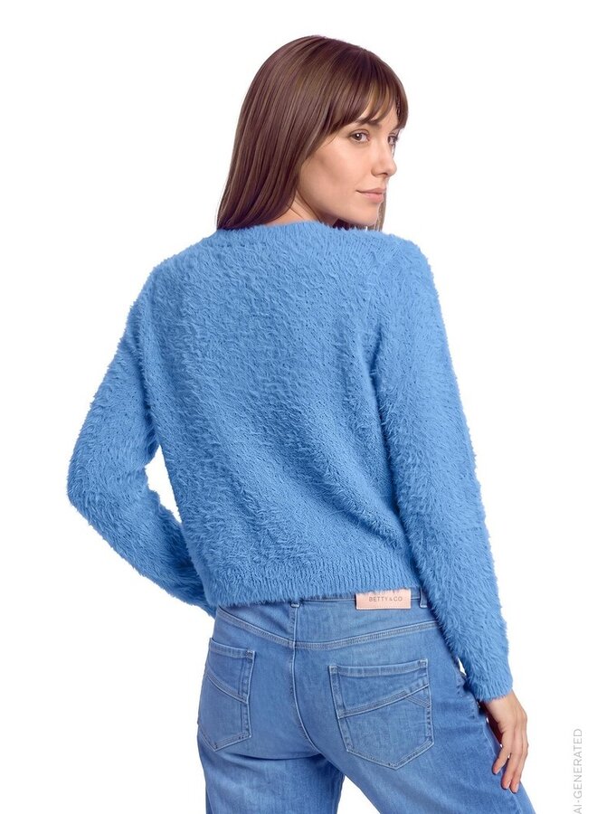 Betty & Co Vest Blauw 5931-3209